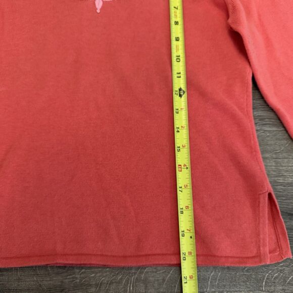 Sleeping On Snow Anthropologie Sweater M Embroidered Boho Pull Over Knit Hippie - Picture 7 of 10